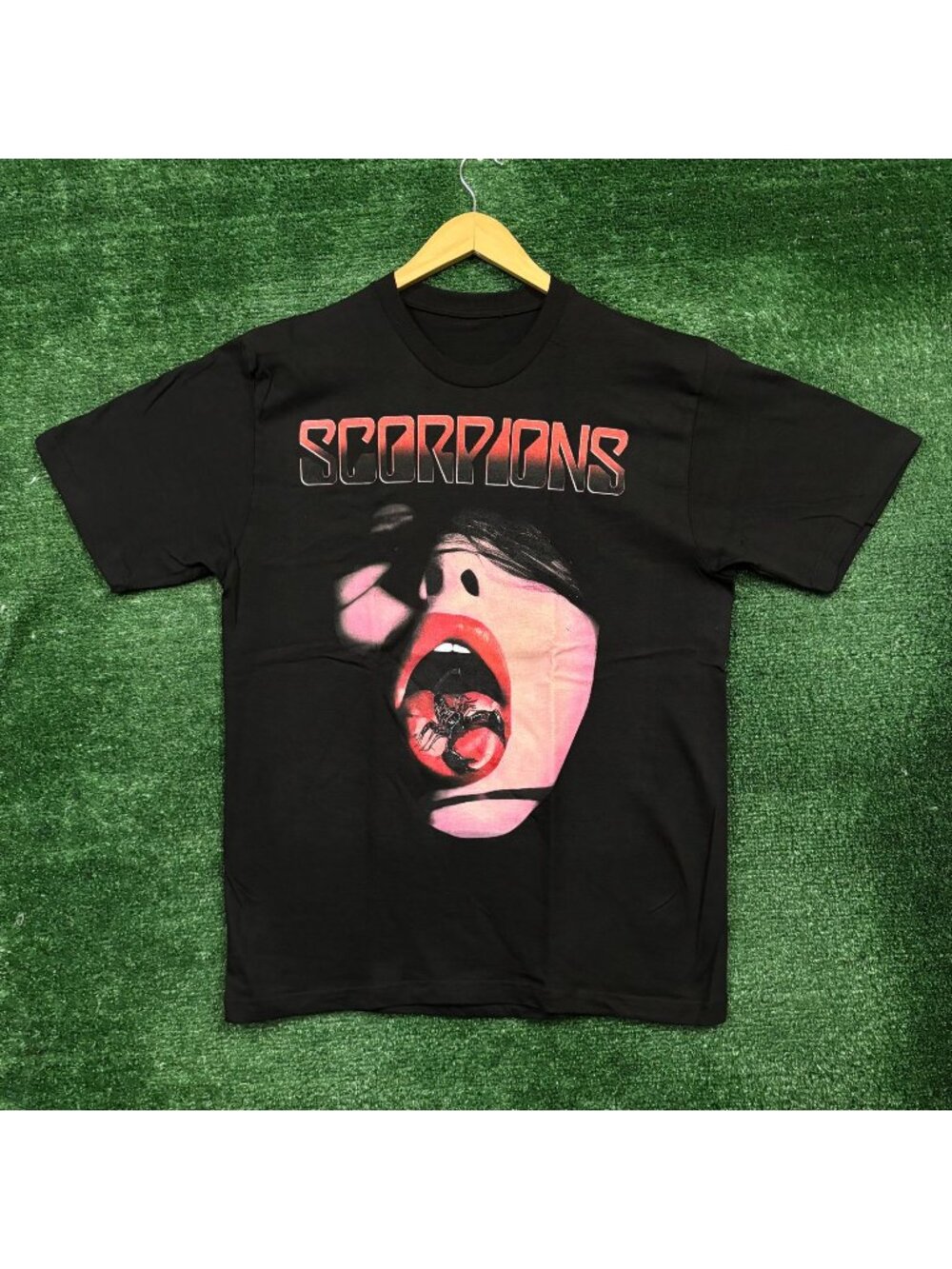 Scorpions Savage Amusement Album Heavy Metal Band T-Shirt Size Large